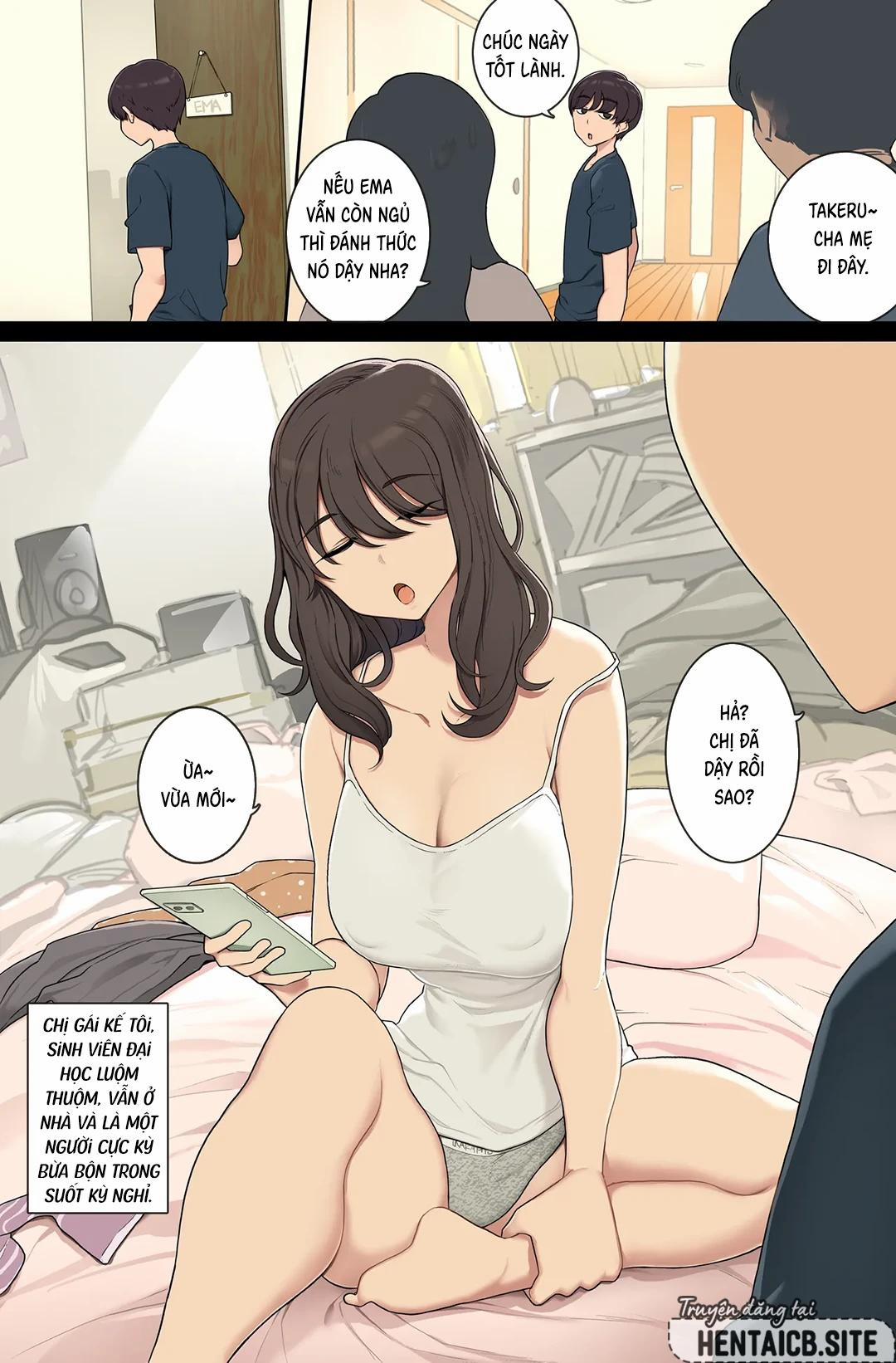 Chịch chị gái kế lười biếng Oneshot trang 1
