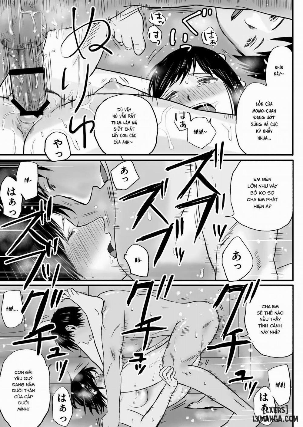 Chichi no Buka wa Watashi o Hadaka ni Shite Yonayona Haitoku Sex o Tanoshimu Oneshot trang 16