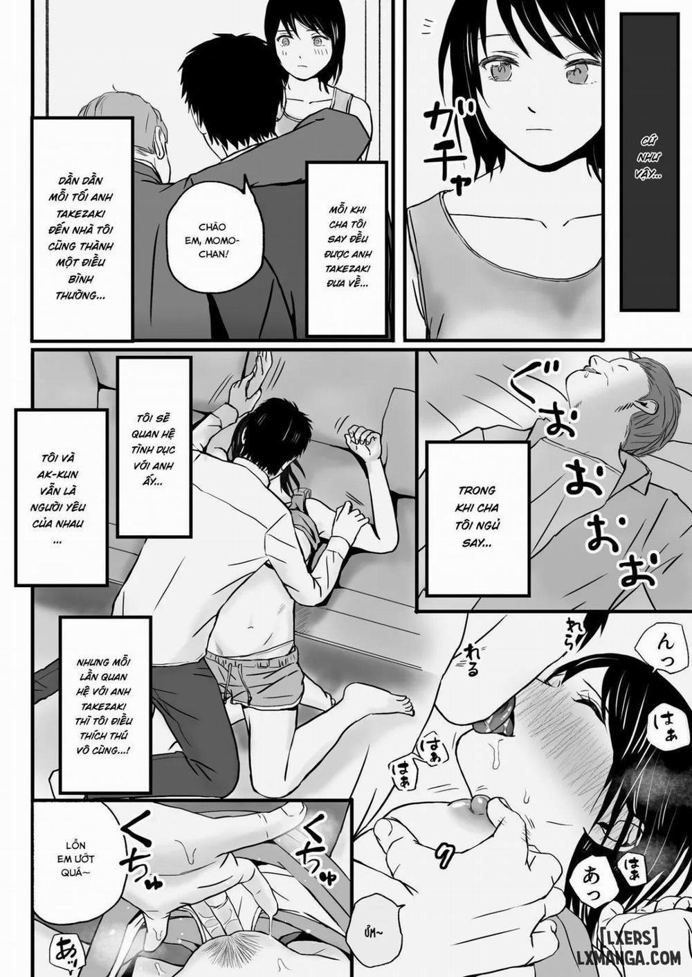 Chichi no Buka wa Watashi o Hadaka ni Shite Yonayona Haitoku Sex o Tanoshimu Oneshot trang 33