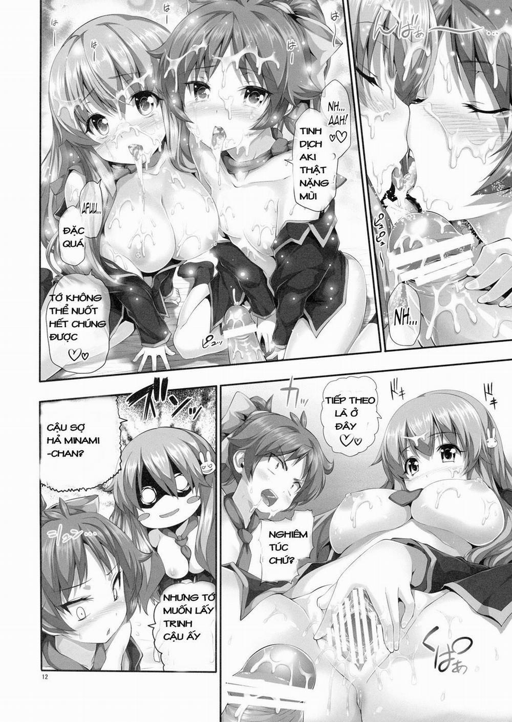 Chichi to Bust to Oppaichuu (Baka to Test to Shoukanjuu) Oneshot trang 10