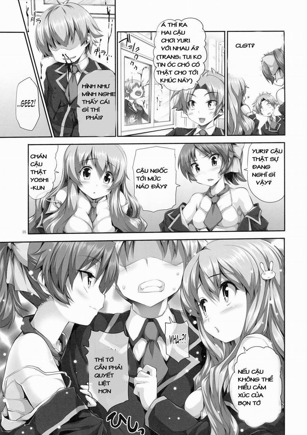 Chichi to Bust to Oppaichuu (Baka to Test to Shoukanjuu) Oneshot trang 3