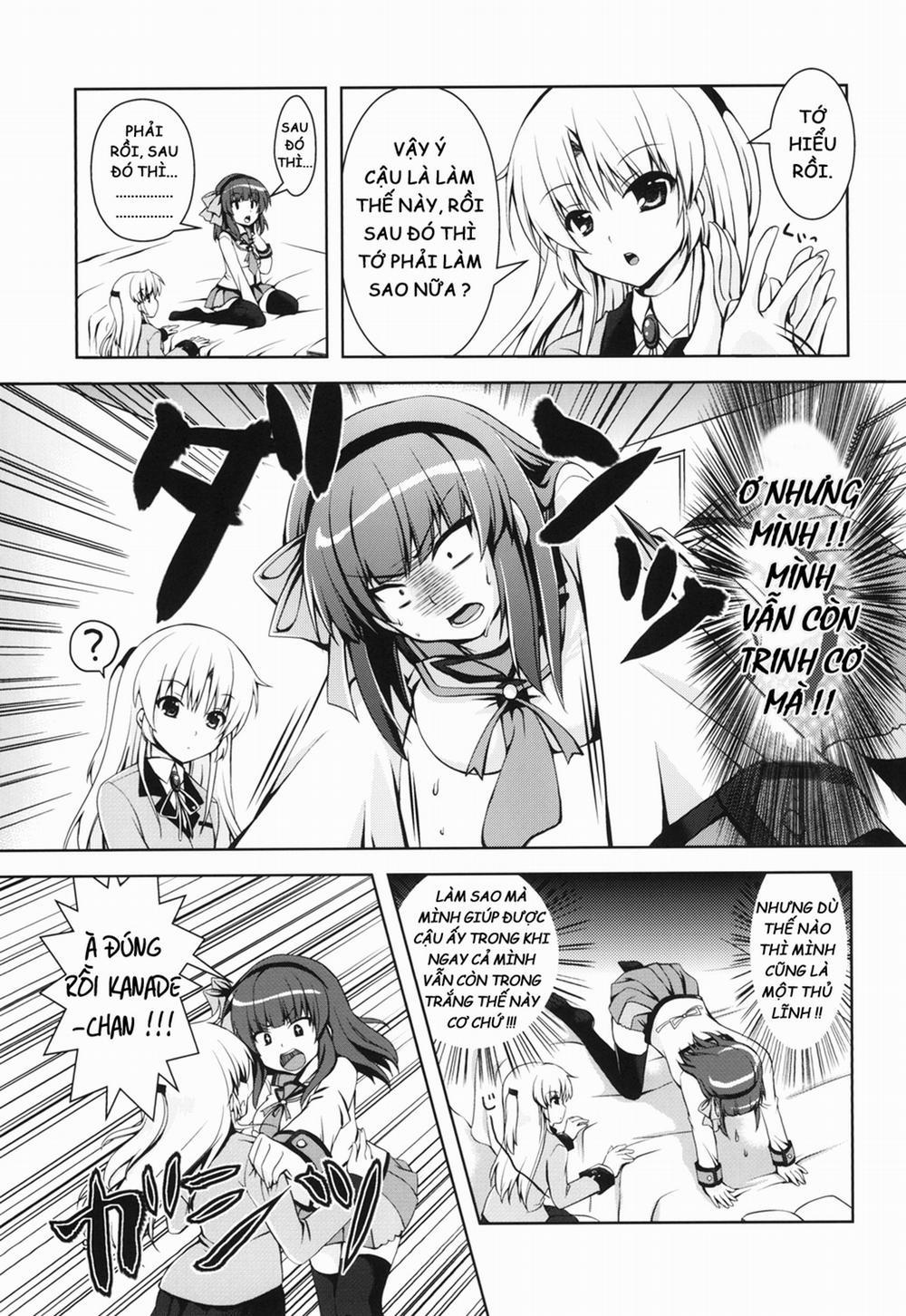 Chiến Dịch Tình Yêu (Angel Beats) Oneshot trang 7