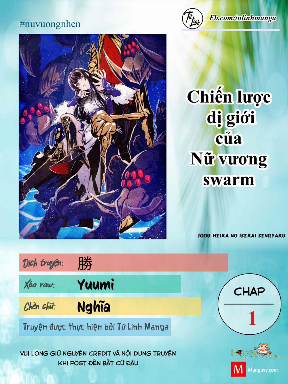 Chiến Lược Dị Giới Của Nữ Vương Swarm Bệ Hạ 0 trang 0