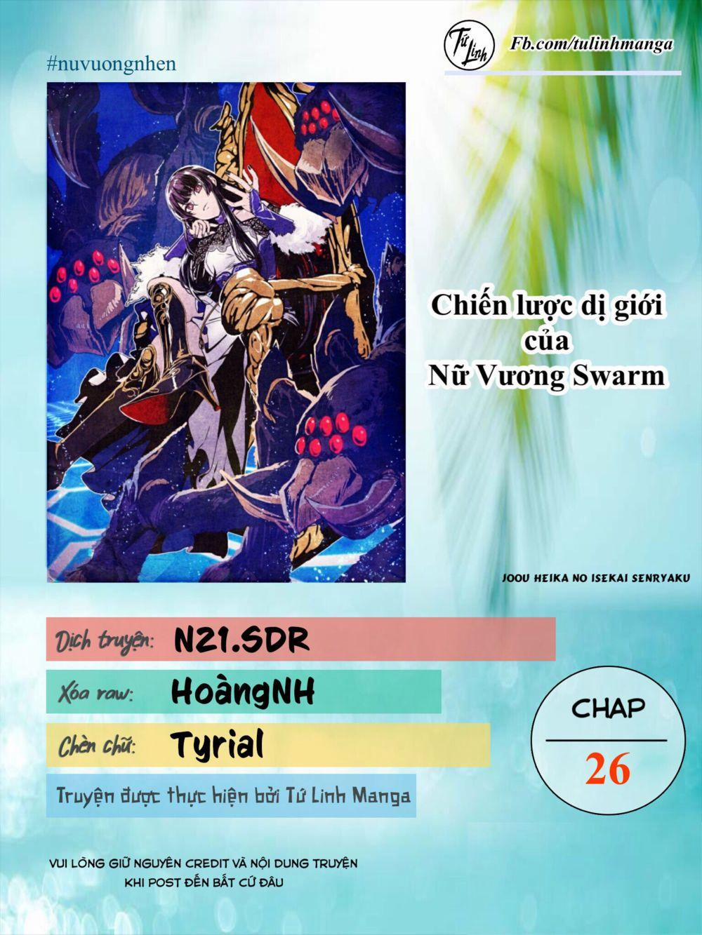 Chiến Lược Dị Giới Của Nữ Vương Swarm Bệ Hạ 26 trang 1