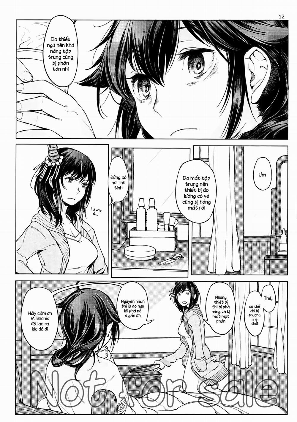 Chiisana Chinjufu no Yamashigure 2 (Kantai Collection) Oneshot trang 10