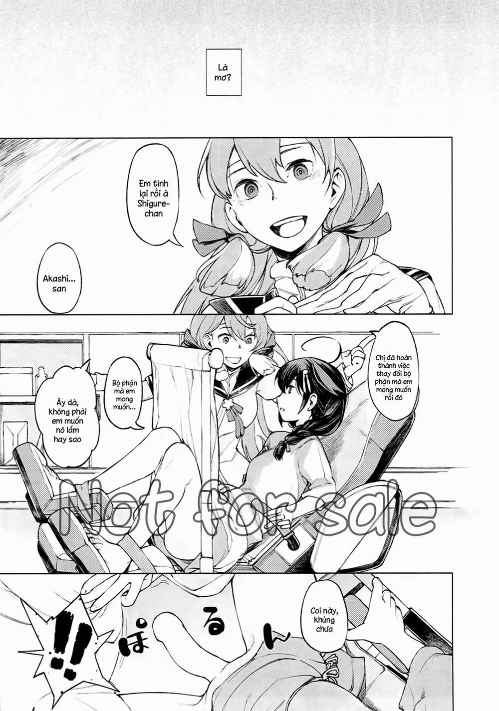 Chiisana Chinjufu no Yamashigure 2 (Kantai Collection) Oneshot trang 3