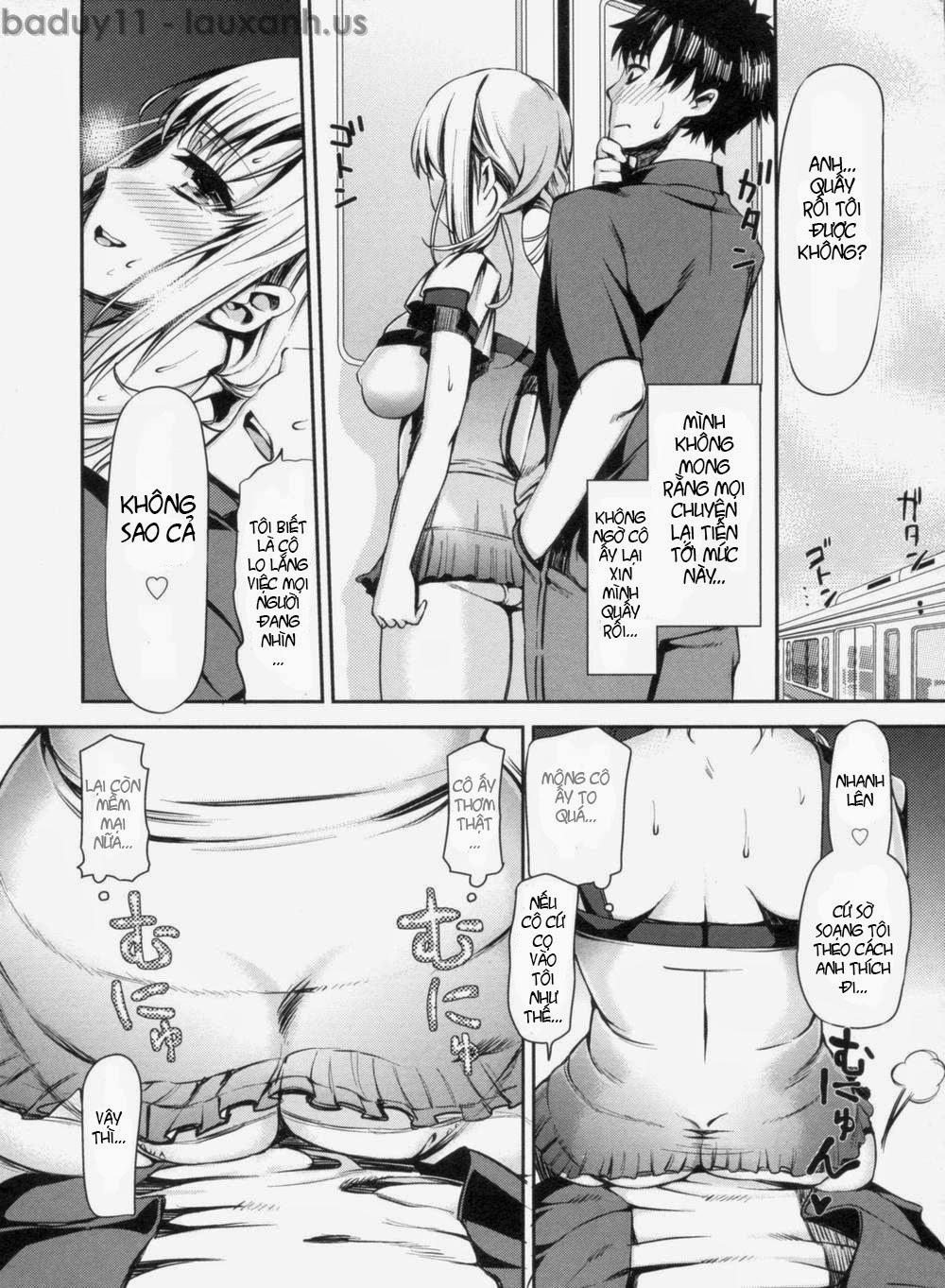 Chikan Densha De Dakishimete Oneshot trang 3