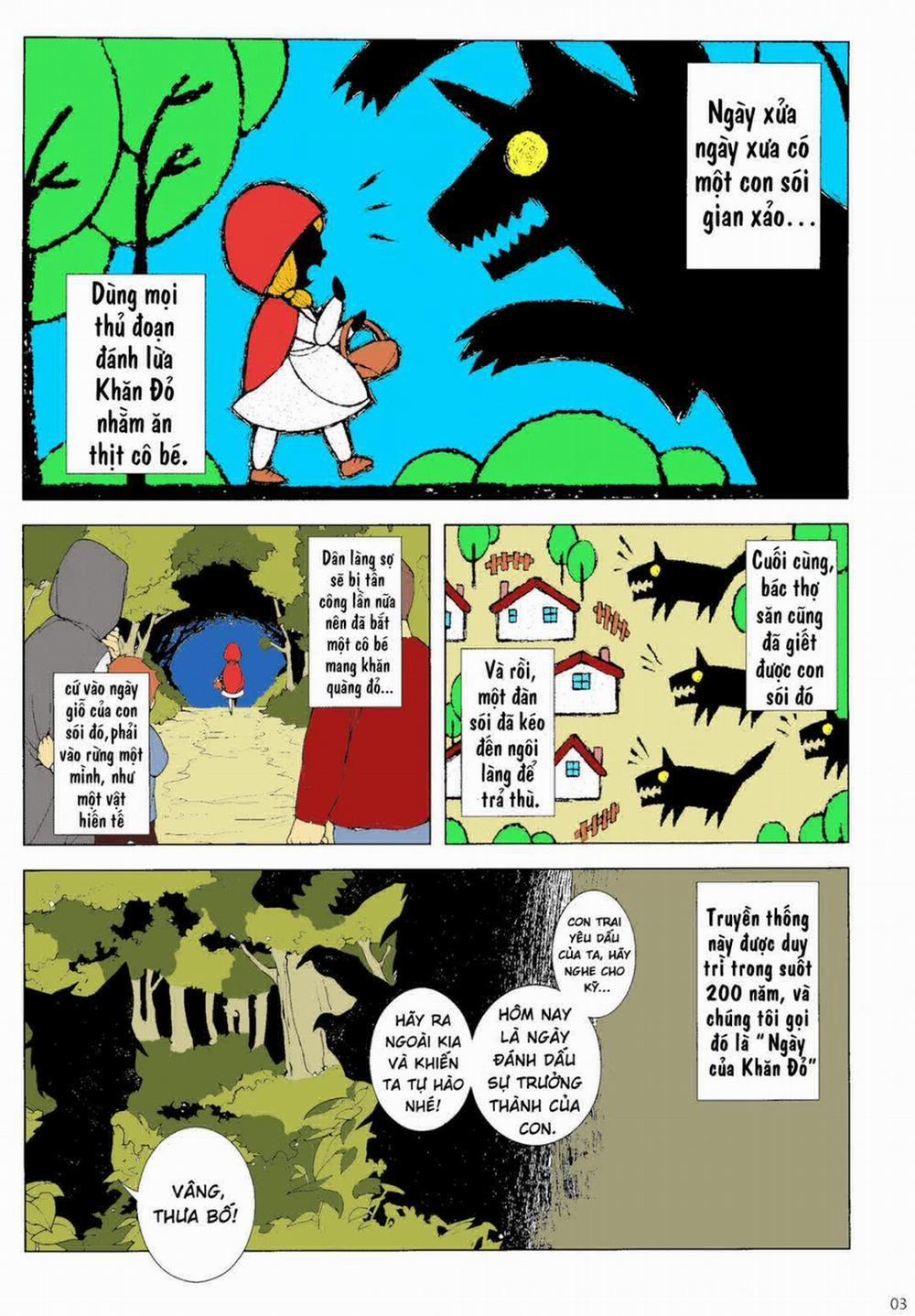 Childhood Destruction – Big Red Riding Hood and the Little Wolf Oneshot trang 5