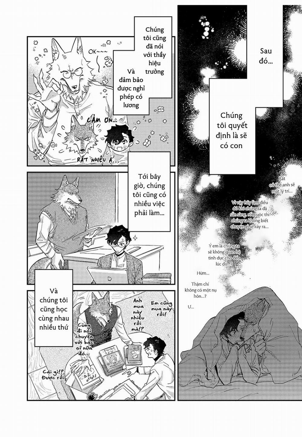 Chìm Đắm Trong Tình Yêu Mãnh Liệt Với Anh Chàng Người Sói 10 trang 11