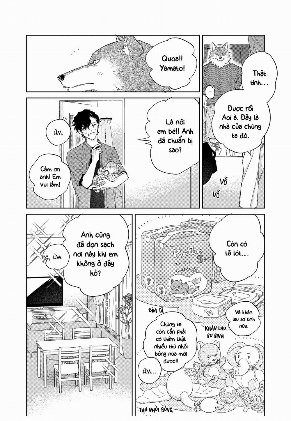 Chìm Đắm Trong Tình Yêu Mãnh Liệt Với Anh Chàng Người Sói 12 trang 10