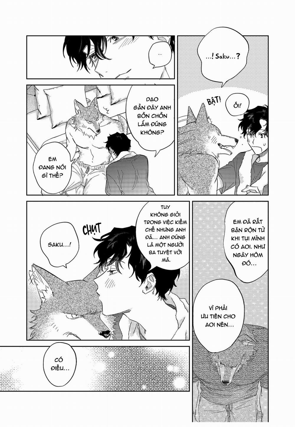 Chìm Đắm Trong Tình Yêu Mãnh Liệt Với Anh Chàng Người Sói 12 trang 21