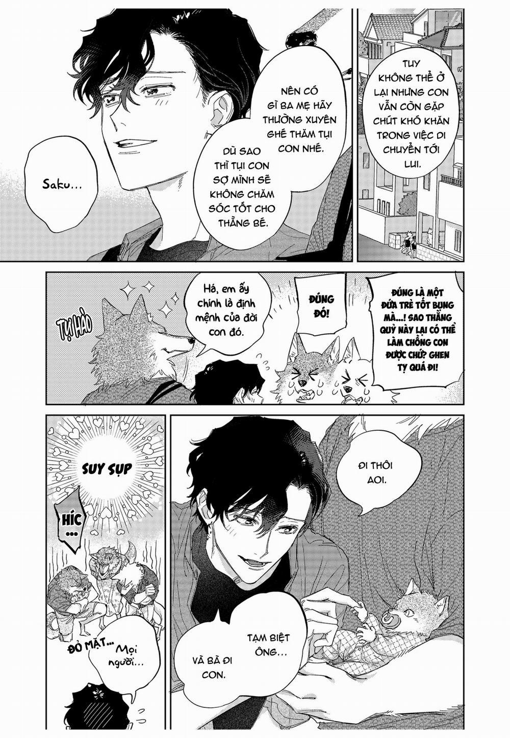 Chìm Đắm Trong Tình Yêu Mãnh Liệt Với Anh Chàng Người Sói 12 trang 8