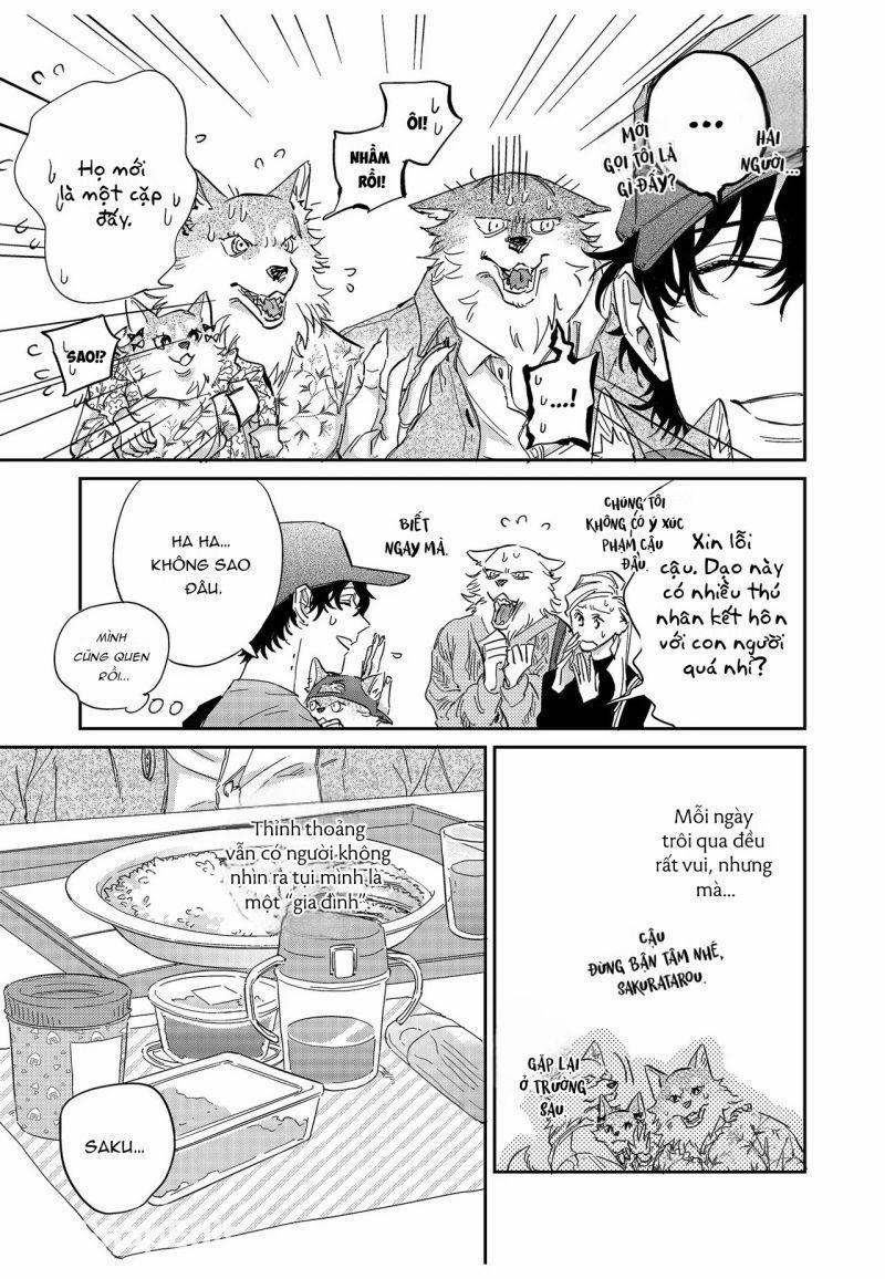 Chìm Đắm Trong Tình Yêu Mãnh Liệt Với Anh Chàng Người Sói 13 trang 16