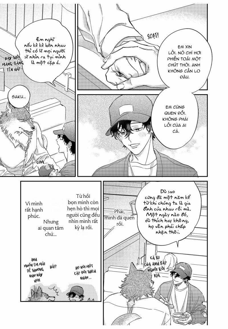 Chìm Đắm Trong Tình Yêu Mãnh Liệt Với Anh Chàng Người Sói 13 trang 18