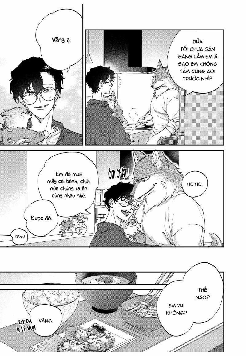 Chìm Đắm Trong Tình Yêu Mãnh Liệt Với Anh Chàng Người Sói 14 trang 10