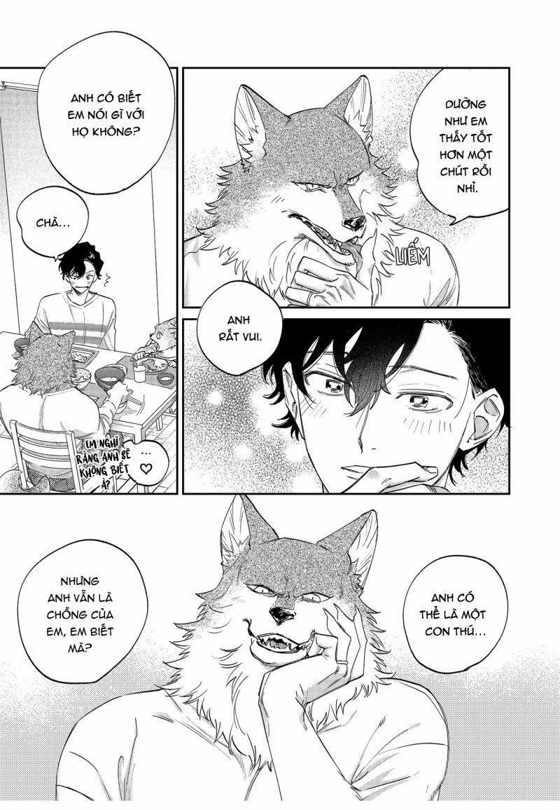 Chìm Đắm Trong Tình Yêu Mãnh Liệt Với Anh Chàng Người Sói 14 trang 12
