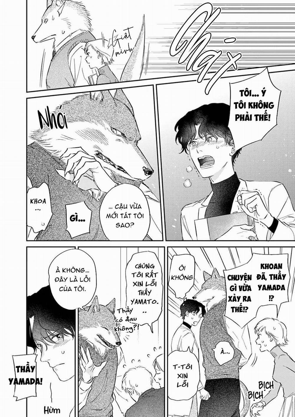 Chìm Đắm Trong Tình Yêu Mãnh Liệt Với Anh Chàng Người Sói 2 trang 8