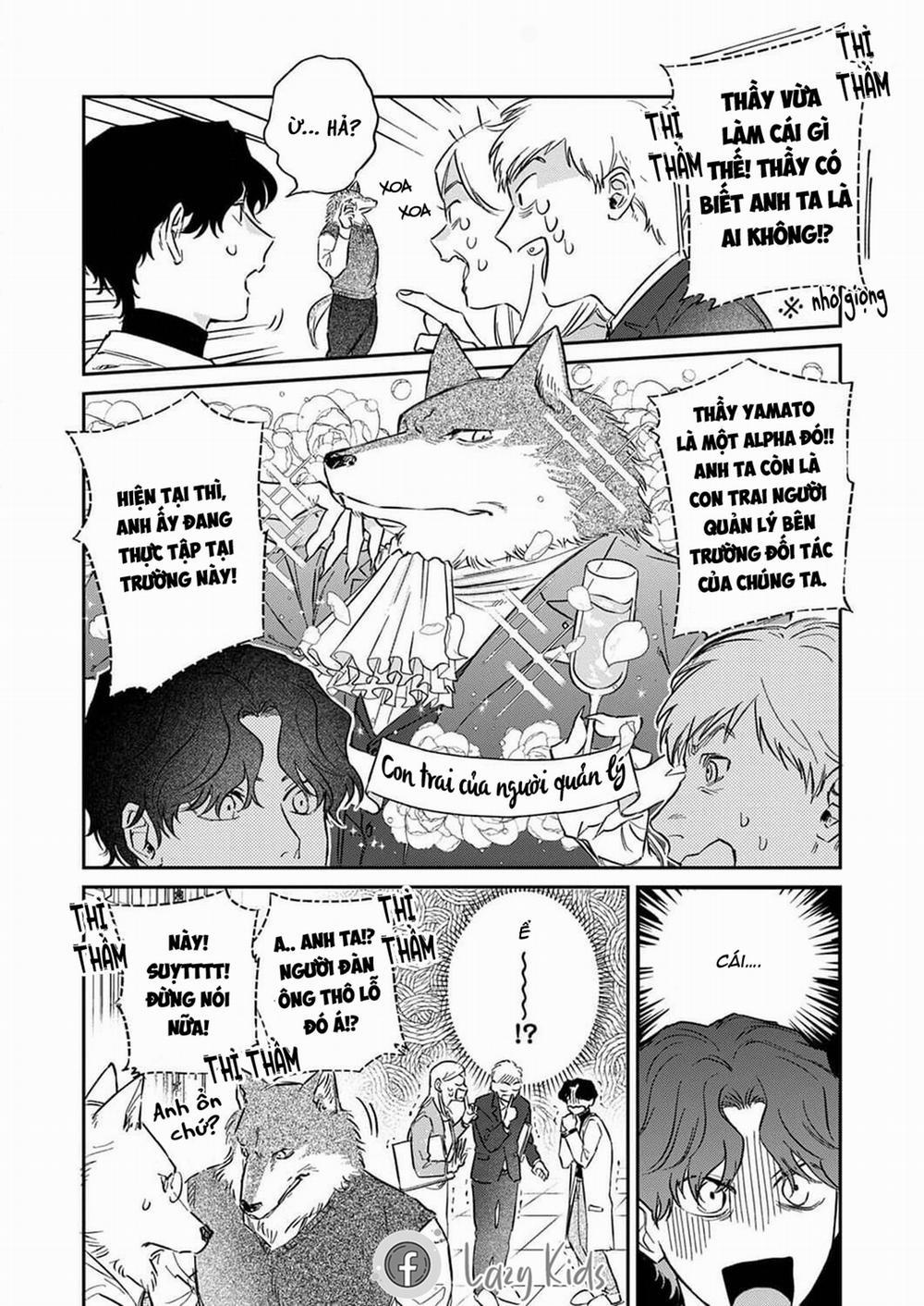 Chìm Đắm Trong Tình Yêu Mãnh Liệt Với Anh Chàng Người Sói 2 trang 9