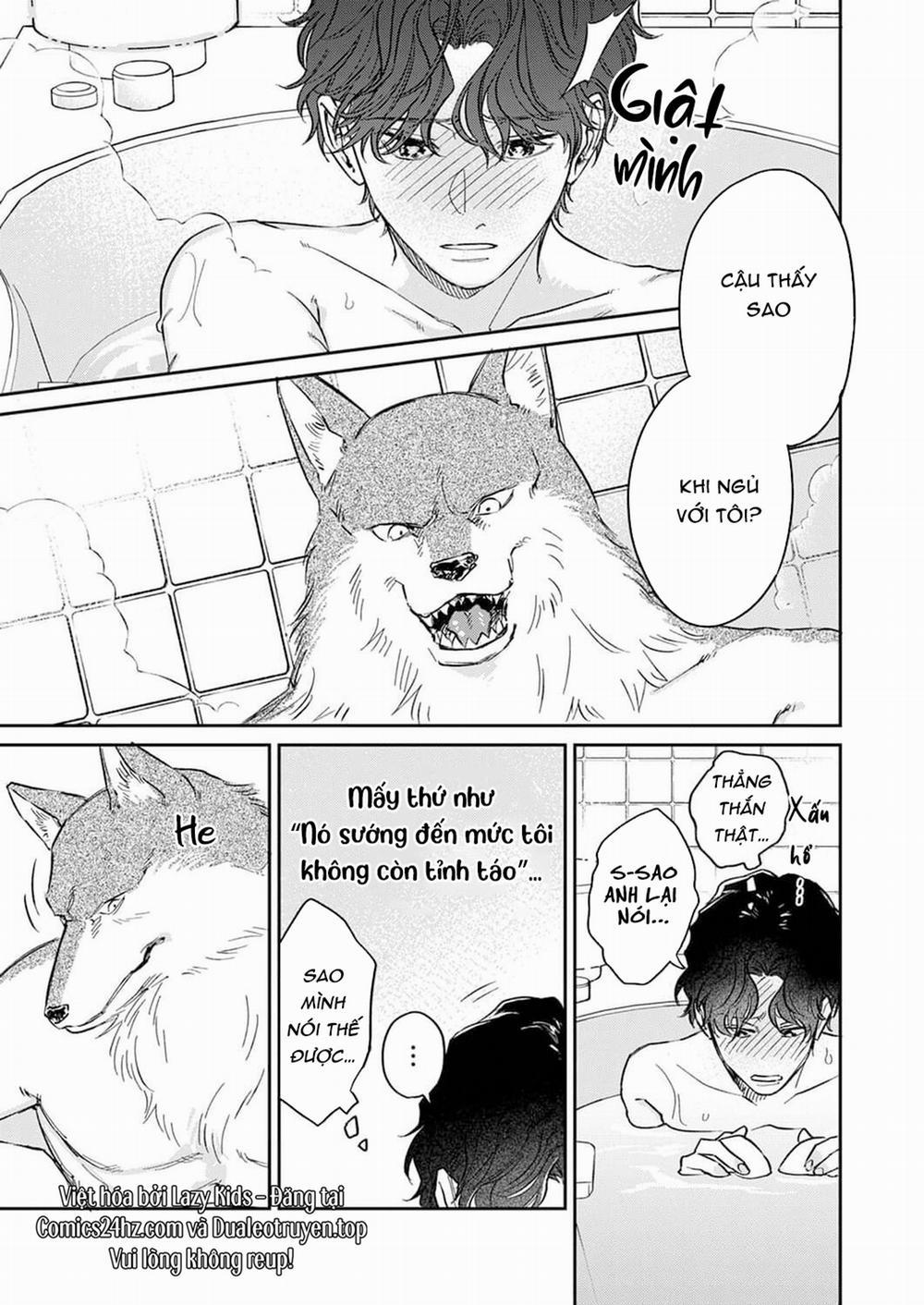 Chìm Đắm Trong Tình Yêu Mãnh Liệt Với Anh Chàng Người Sói 3 trang 13