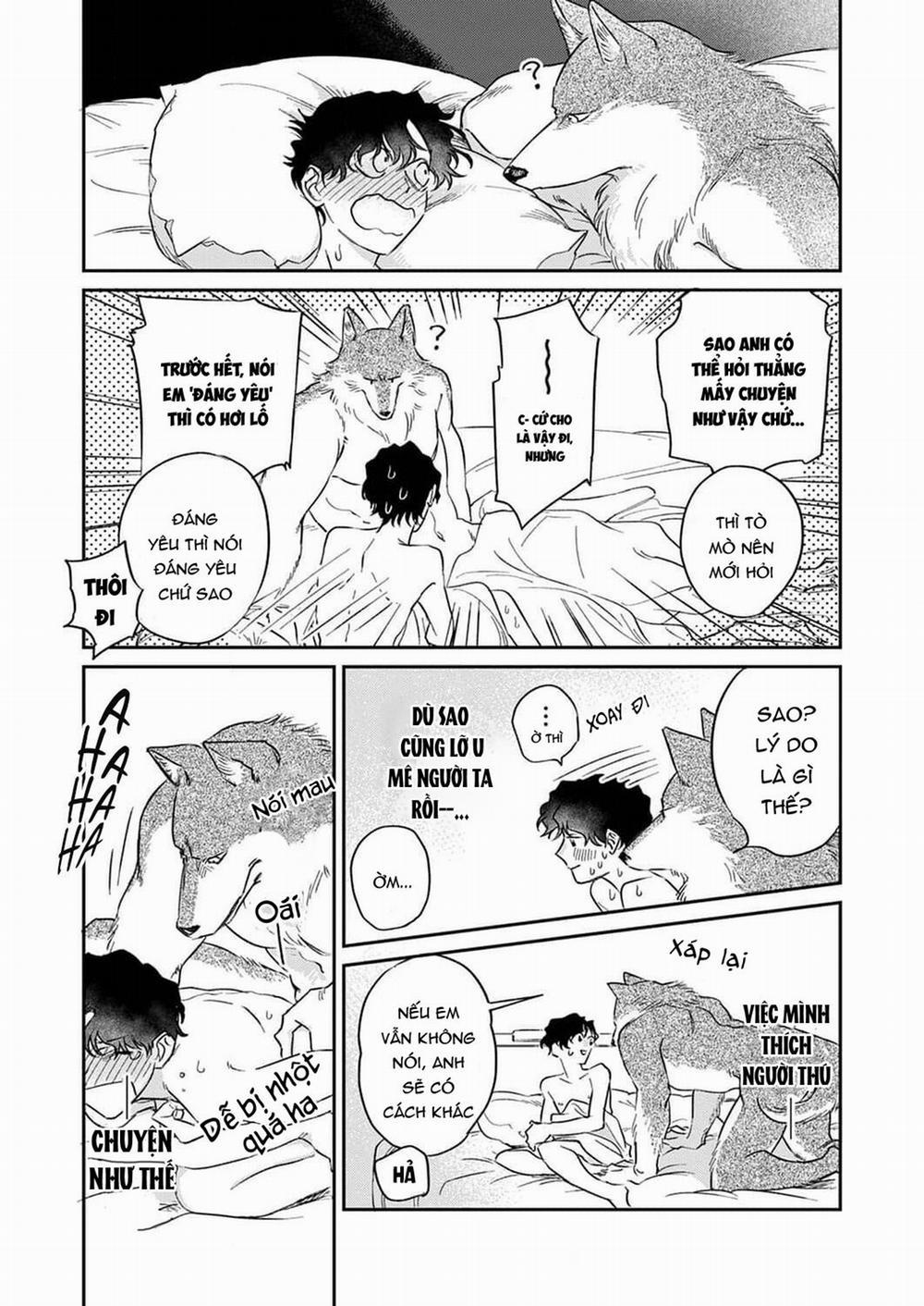 Chìm Đắm Trong Tình Yêu Mãnh Liệt Với Anh Chàng Người Sói 4 trang 23