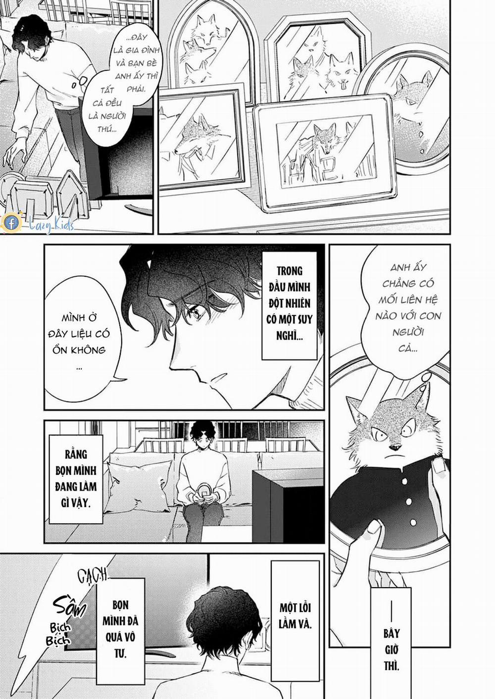 Chìm Đắm Trong Tình Yêu Mãnh Liệt Với Anh Chàng Người Sói 5 trang 12