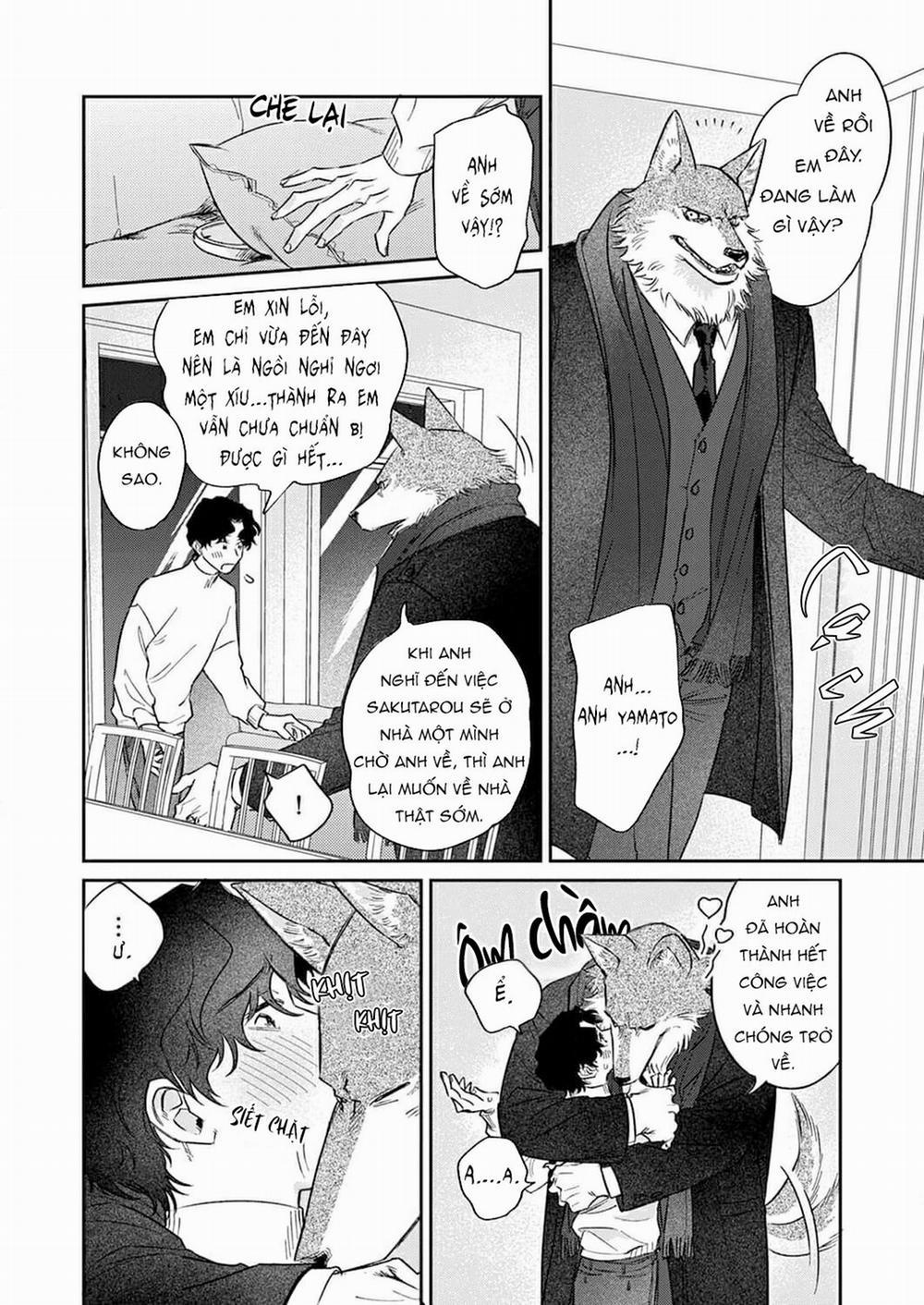 Chìm Đắm Trong Tình Yêu Mãnh Liệt Với Anh Chàng Người Sói 5 trang 13