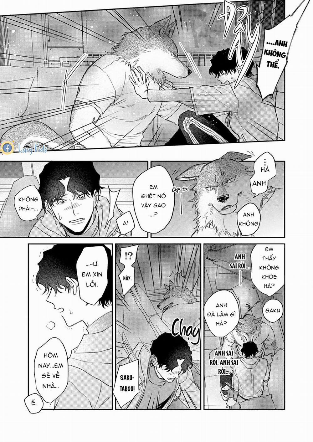 Chìm Đắm Trong Tình Yêu Mãnh Liệt Với Anh Chàng Người Sói 5 trang 16