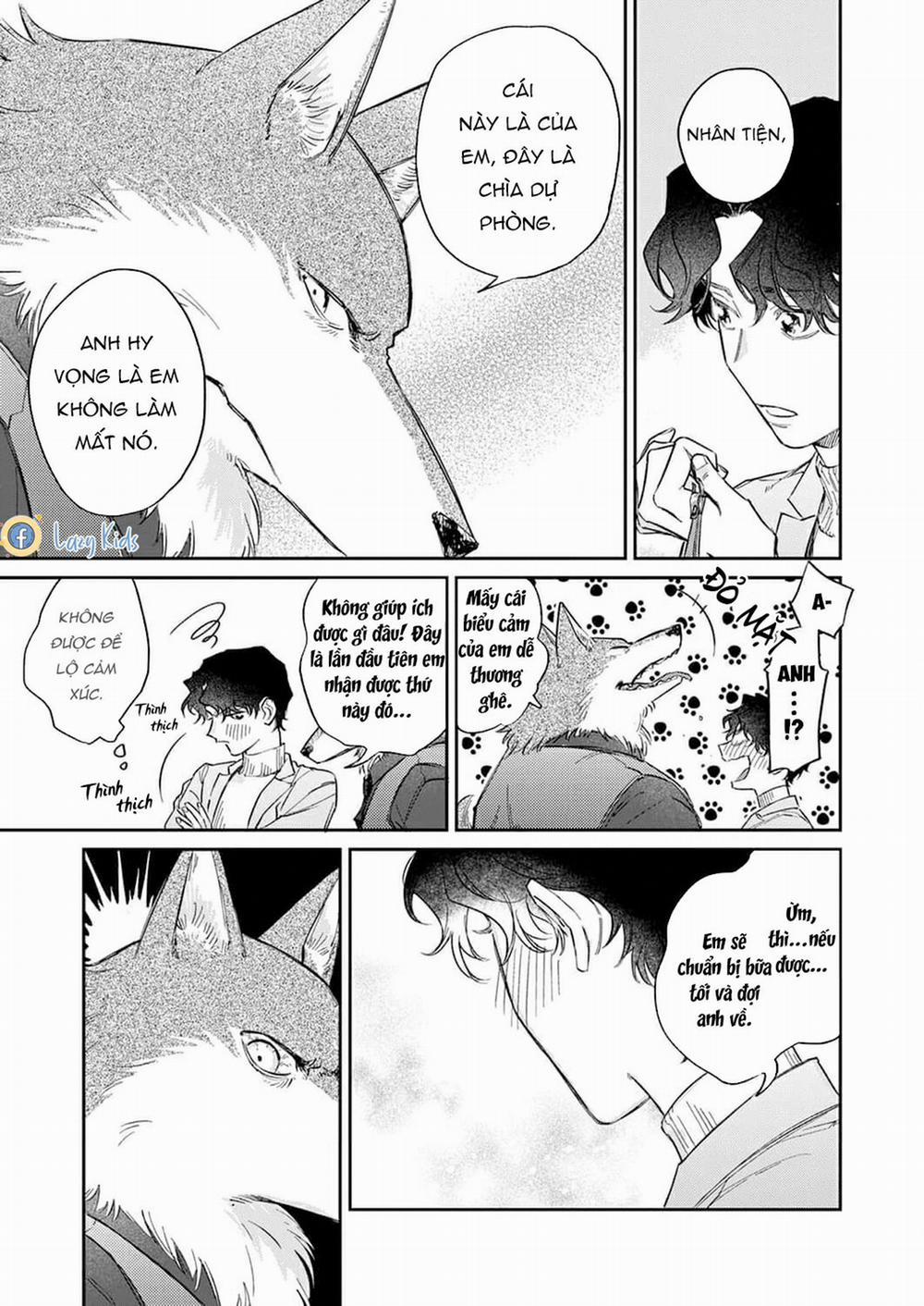 Chìm Đắm Trong Tình Yêu Mãnh Liệt Với Anh Chàng Người Sói 5 trang 8