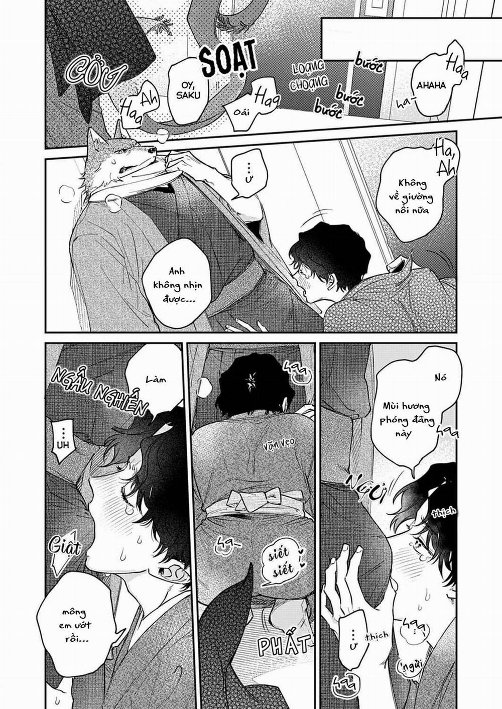 Chìm Đắm Trong Tình Yêu Mãnh Liệt Với Anh Chàng Người Sói 7 trang 17