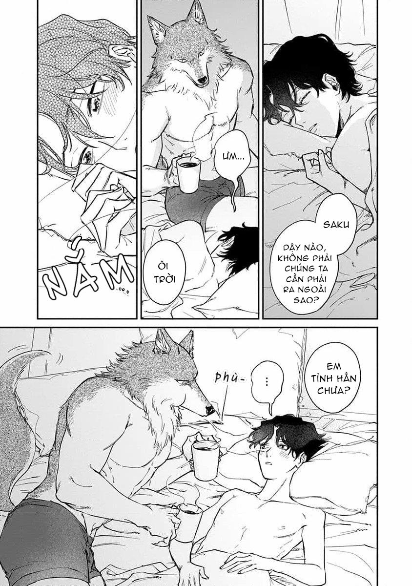 Chìm Đắm Trong Tình Yêu Mãnh Liệt Với Anh Chàng Người Sói 8 trang 3