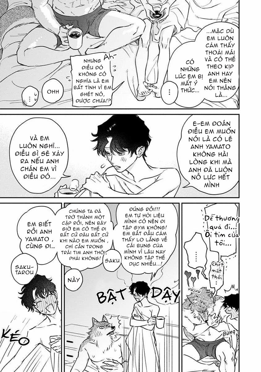 Chìm Đắm Trong Tình Yêu Mãnh Liệt Với Anh Chàng Người Sói 8 trang 5