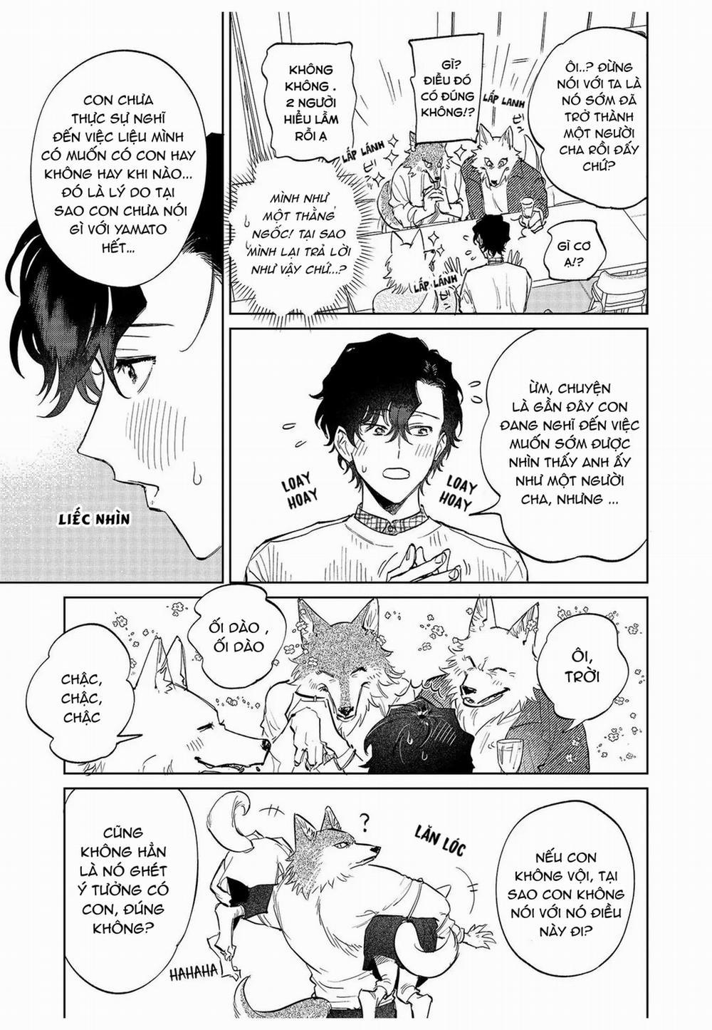 Chìm Đắm Trong Tình Yêu Mãnh Liệt Với Anh Chàng Người Sói 9 trang 10