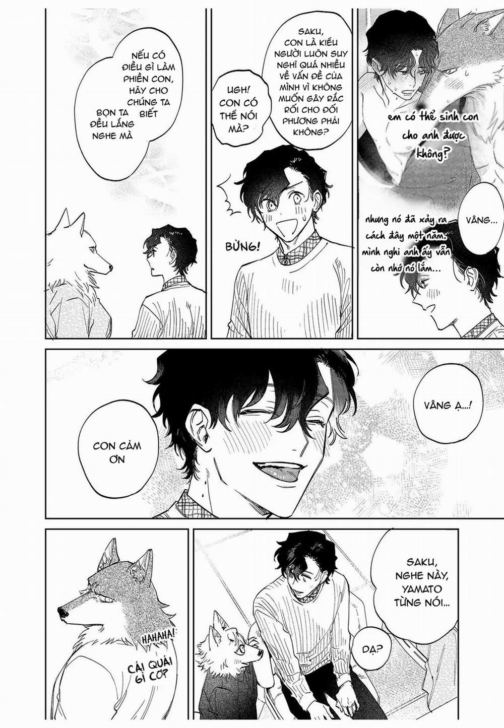 Chìm Đắm Trong Tình Yêu Mãnh Liệt Với Anh Chàng Người Sói 9 trang 11