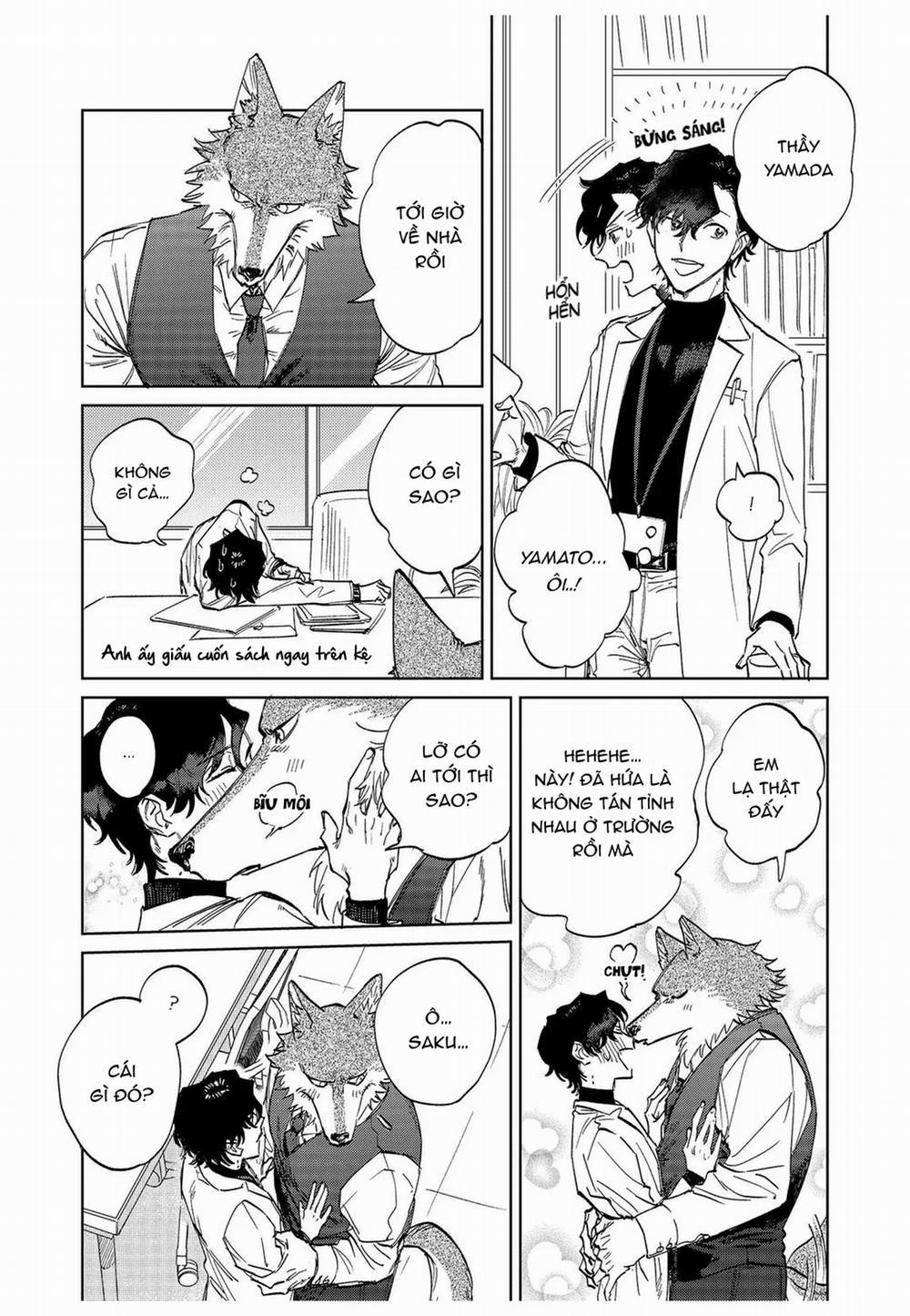 Chìm Đắm Trong Tình Yêu Mãnh Liệt Với Anh Chàng Người Sói 9 trang 15