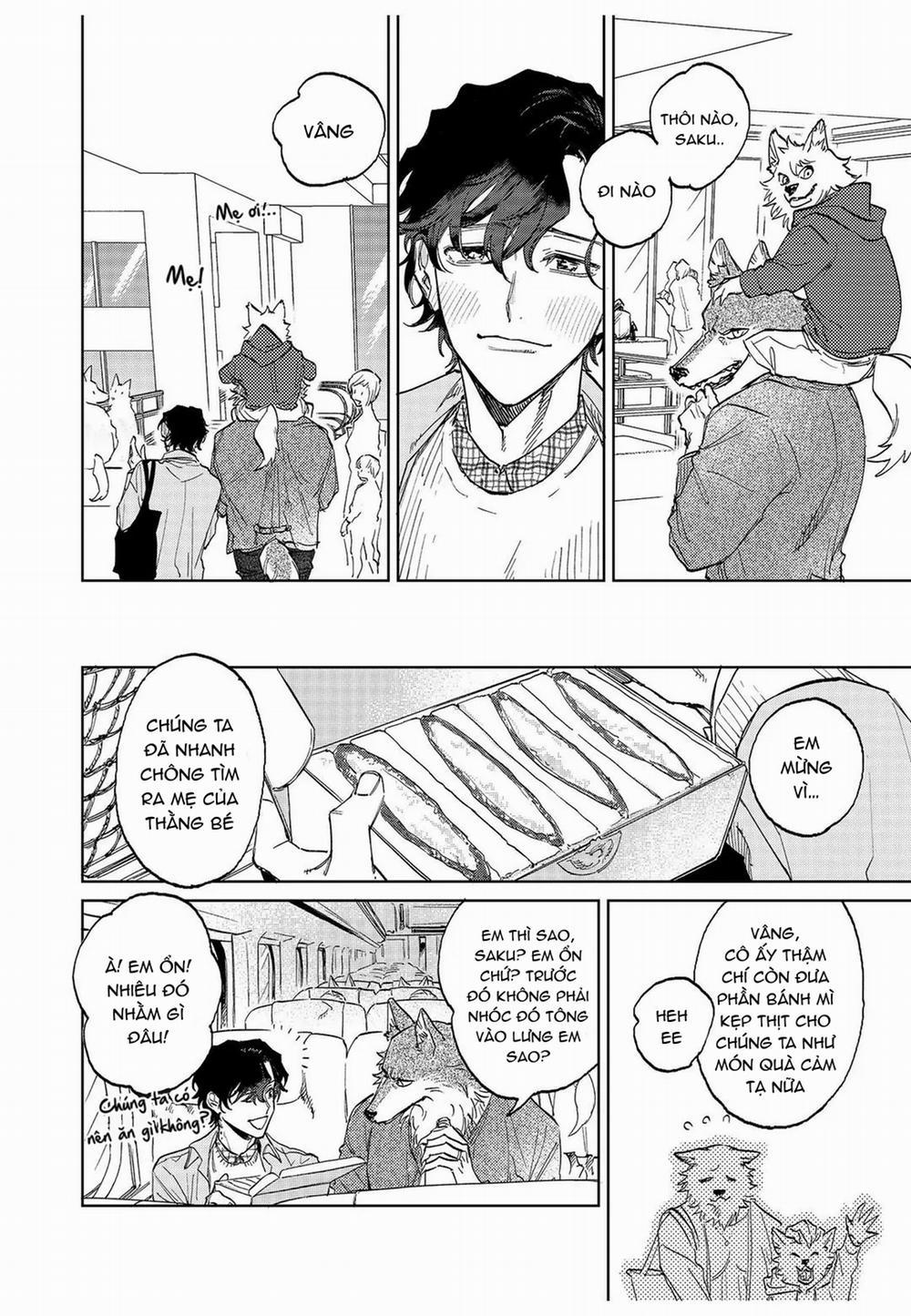 Chìm Đắm Trong Tình Yêu Mãnh Liệt Với Anh Chàng Người Sói 9 trang 5