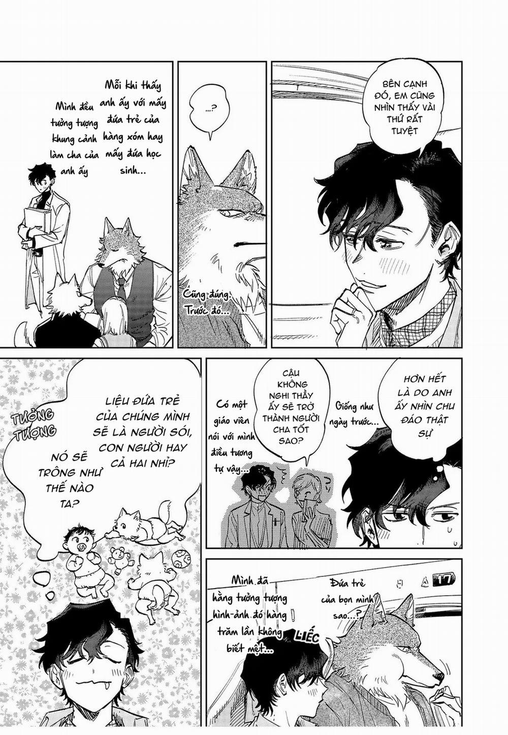 Chìm Đắm Trong Tình Yêu Mãnh Liệt Với Anh Chàng Người Sói 9 trang 6