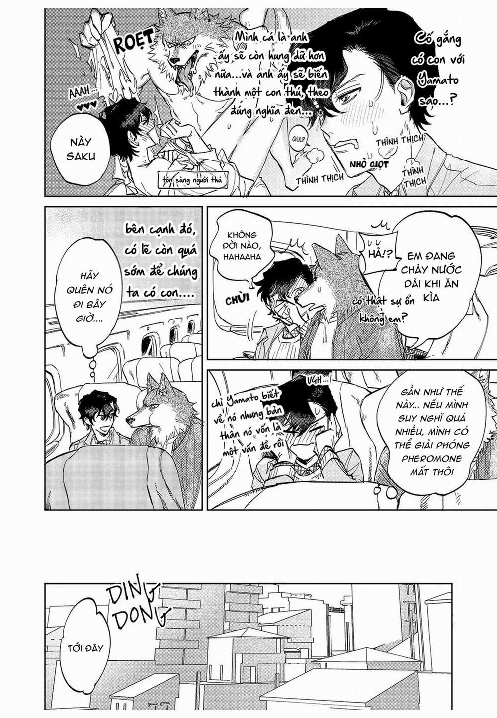 Chìm Đắm Trong Tình Yêu Mãnh Liệt Với Anh Chàng Người Sói 9 trang 7