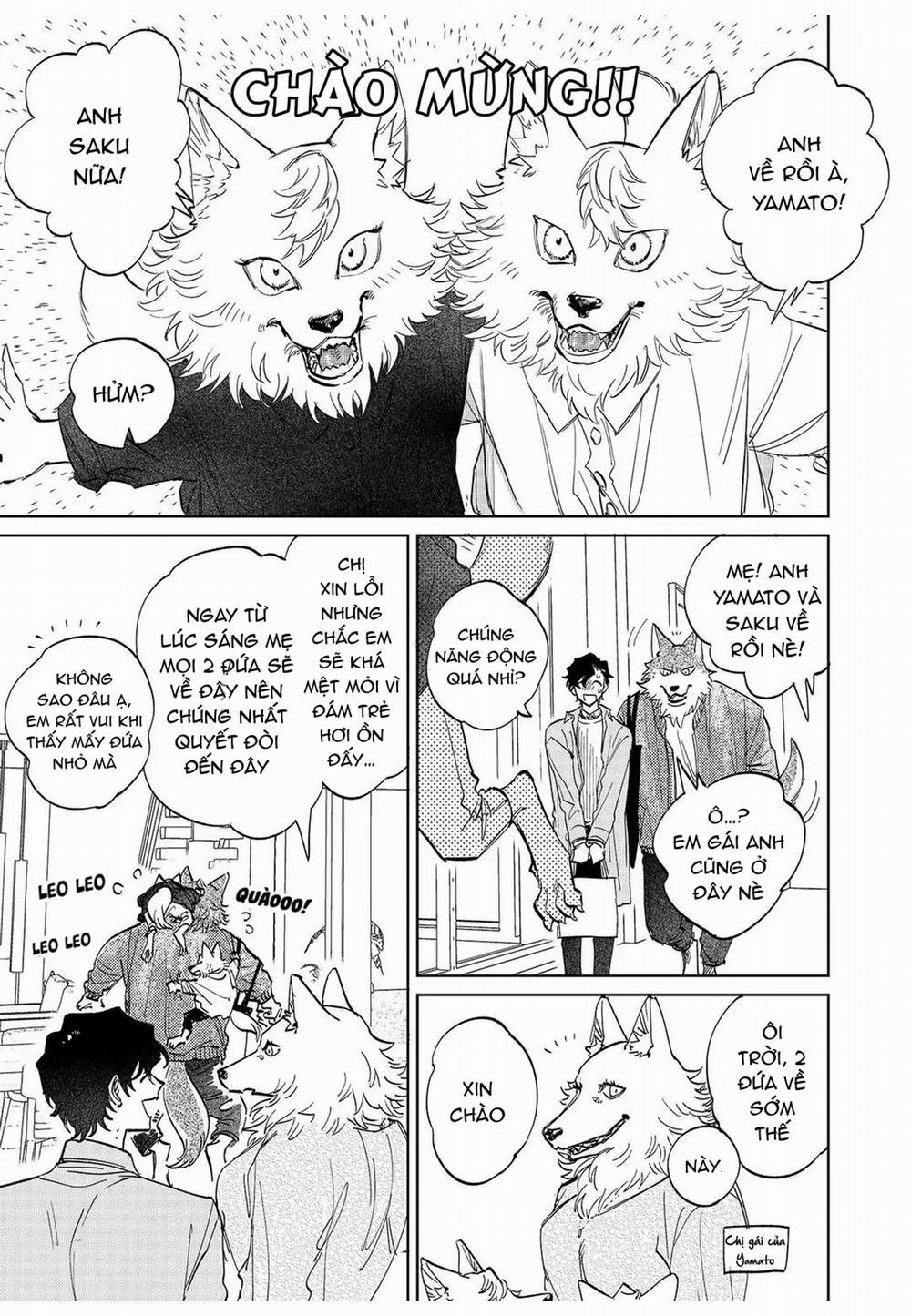 Chìm Đắm Trong Tình Yêu Mãnh Liệt Với Anh Chàng Người Sói 9 trang 8