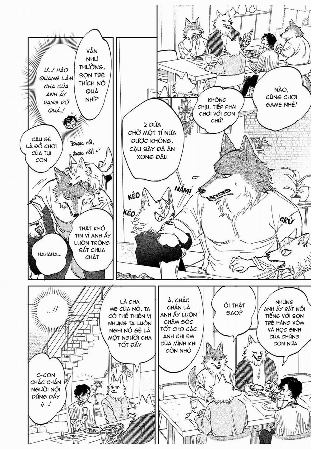 Chìm Đắm Trong Tình Yêu Mãnh Liệt Với Anh Chàng Người Sói 9 trang 9