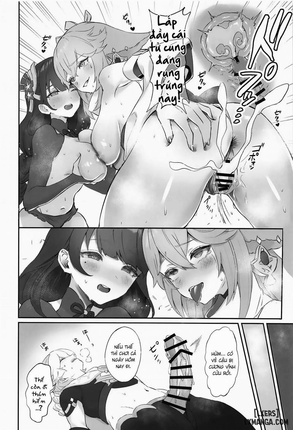 Chimyaku Ijou: Seiyoku+100% Oneshot trang 17