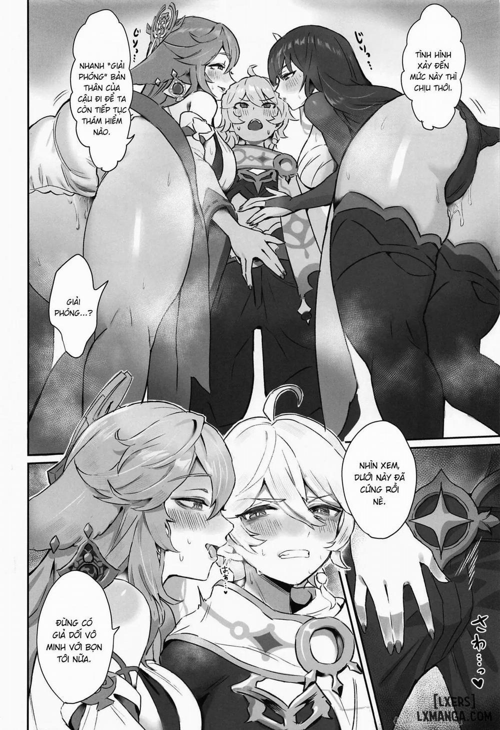 Chimyaku Ijou: Seiyoku+100% Oneshot trang 3