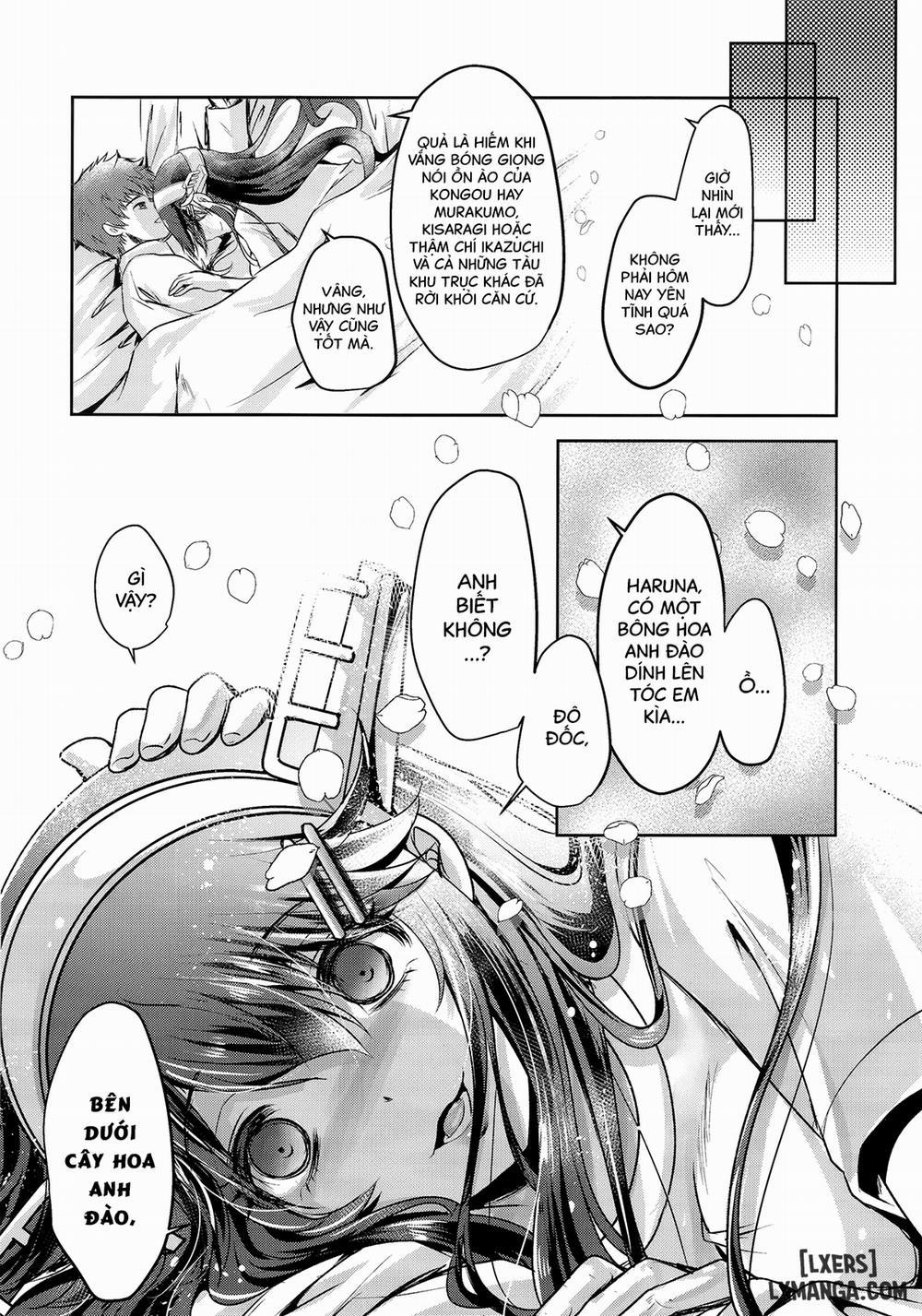 Chinjufu no Sakura to T-shirt no Haruna Oneshot trang 20