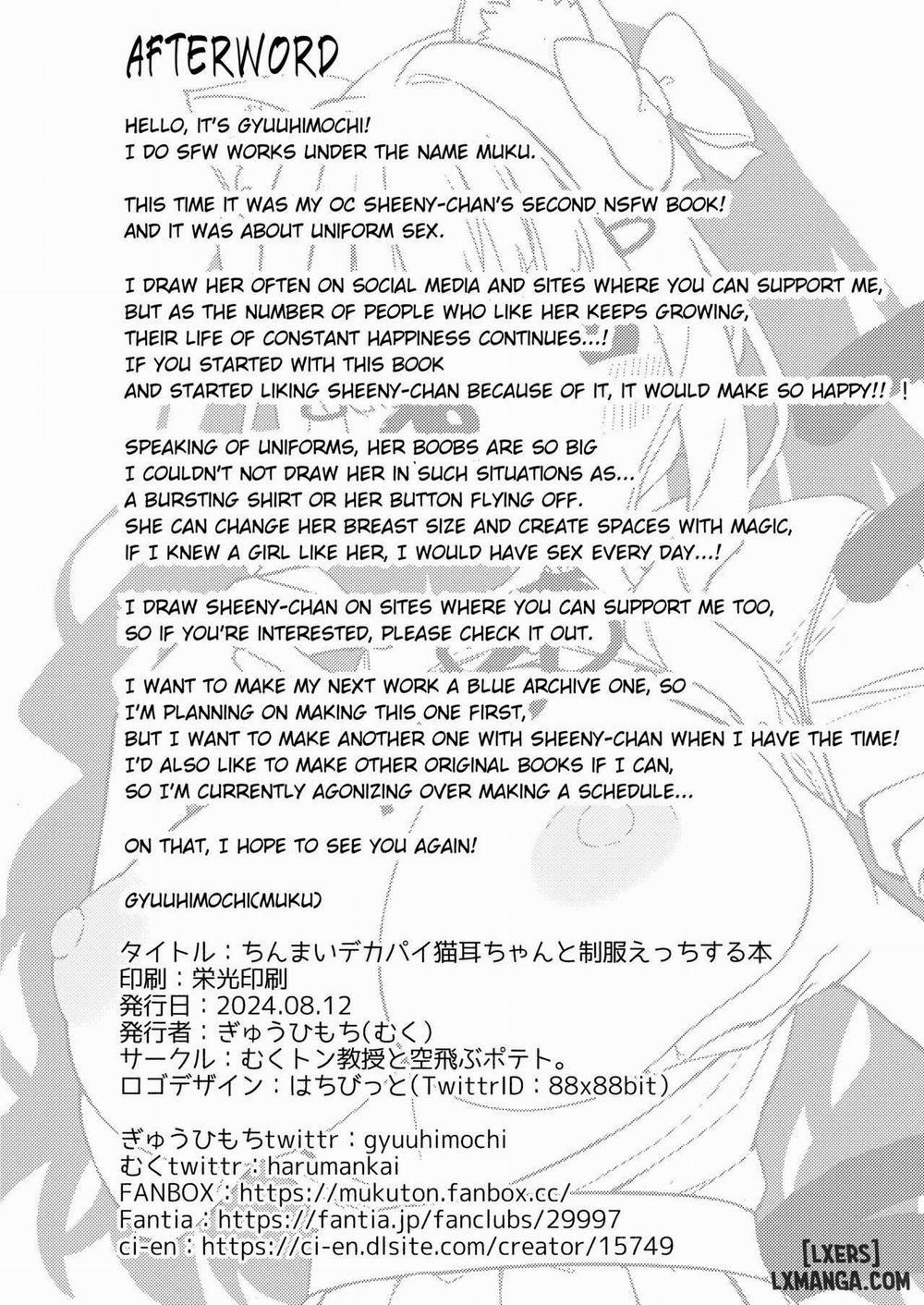 Chinmai Dekapai Nekomimi-chan to Seifuku Ecchi suru Hon Oneshot trang 23