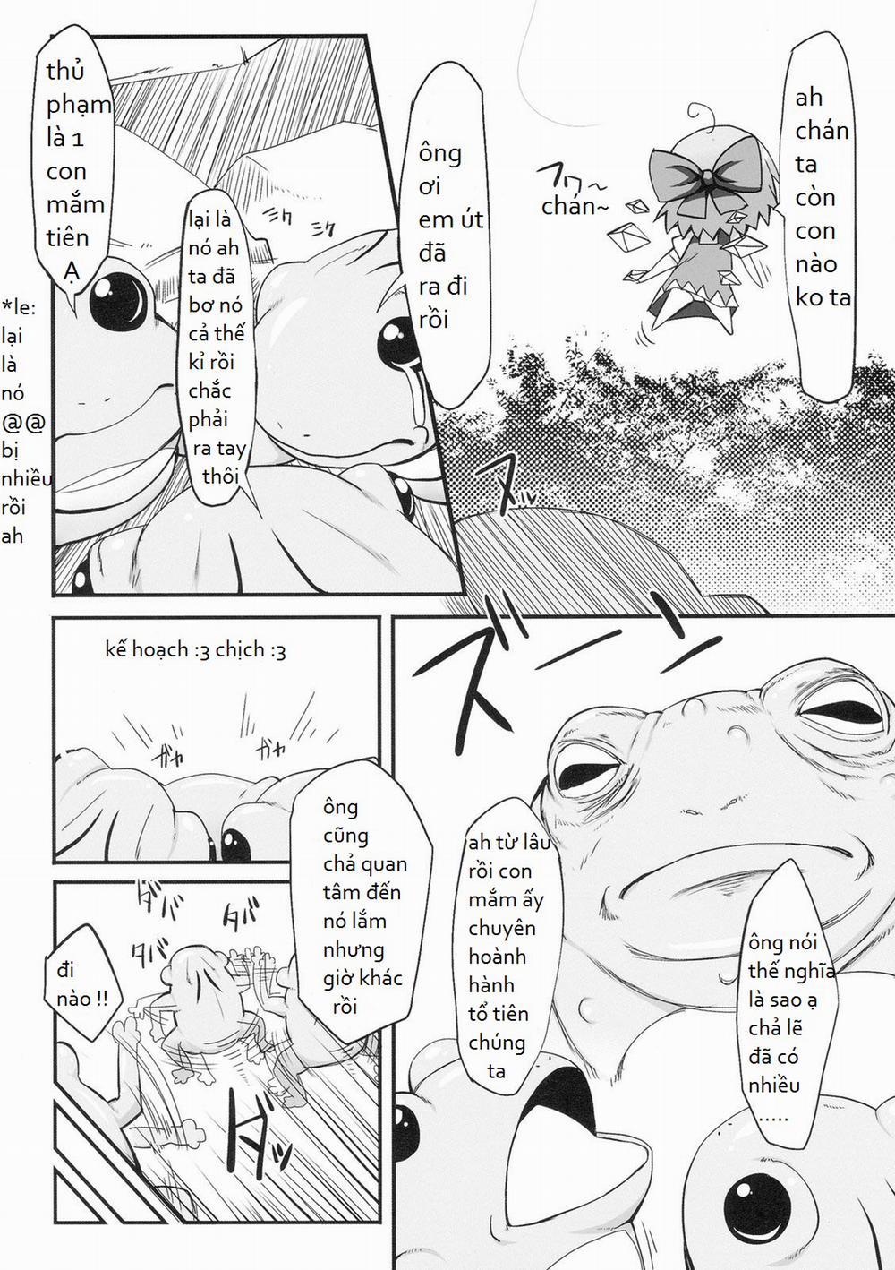 Chiruno Dai Pinchi! ~ Kaeru No Fukushuu Hen (Touhou Project) Oneshot trang 2
