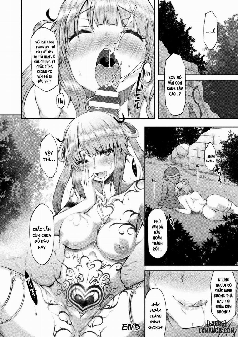 Chitei no Mori to Kokuin no Wana Oneshot trang 15