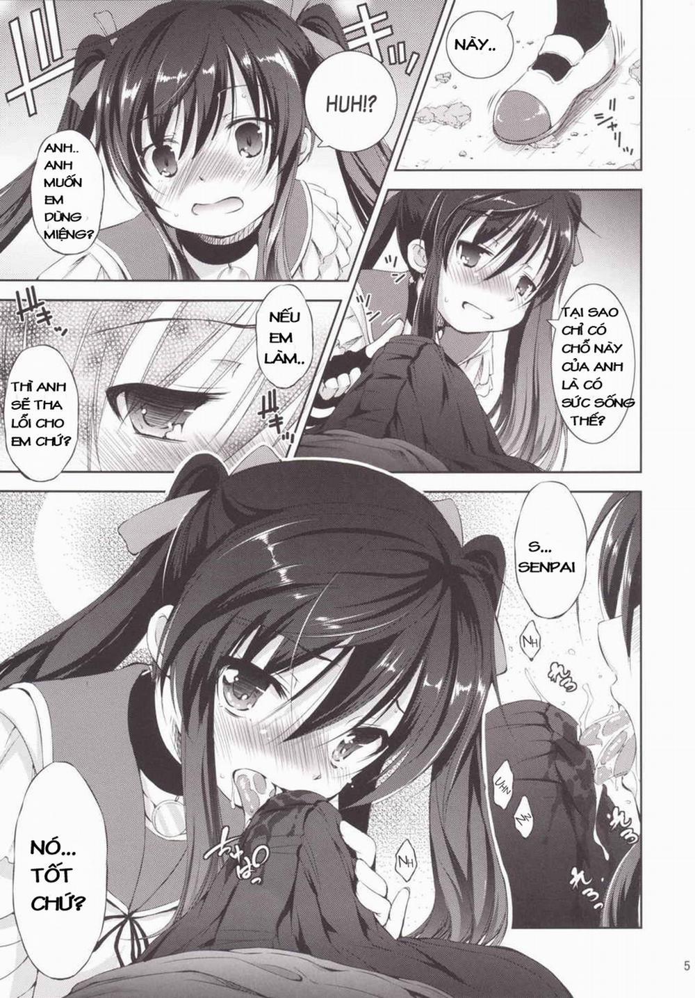 Chitsunai Kansen! (Gakkou Gurashi) OneShot trang 3