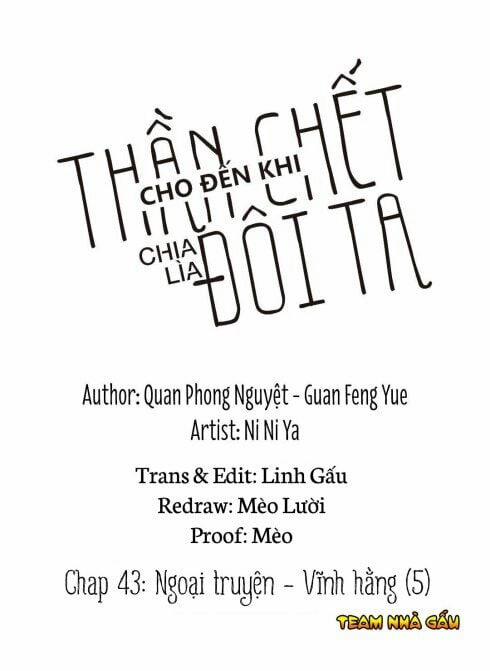 Cho Đến Khi Thần Chết Chia Lìa Đôi Ta 43 trang 0