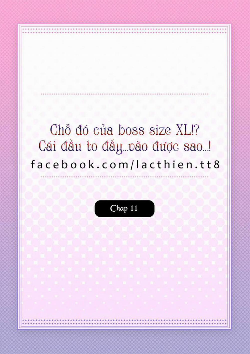 Chỗ Đó Của Boss Size XL!? 11 trang 1