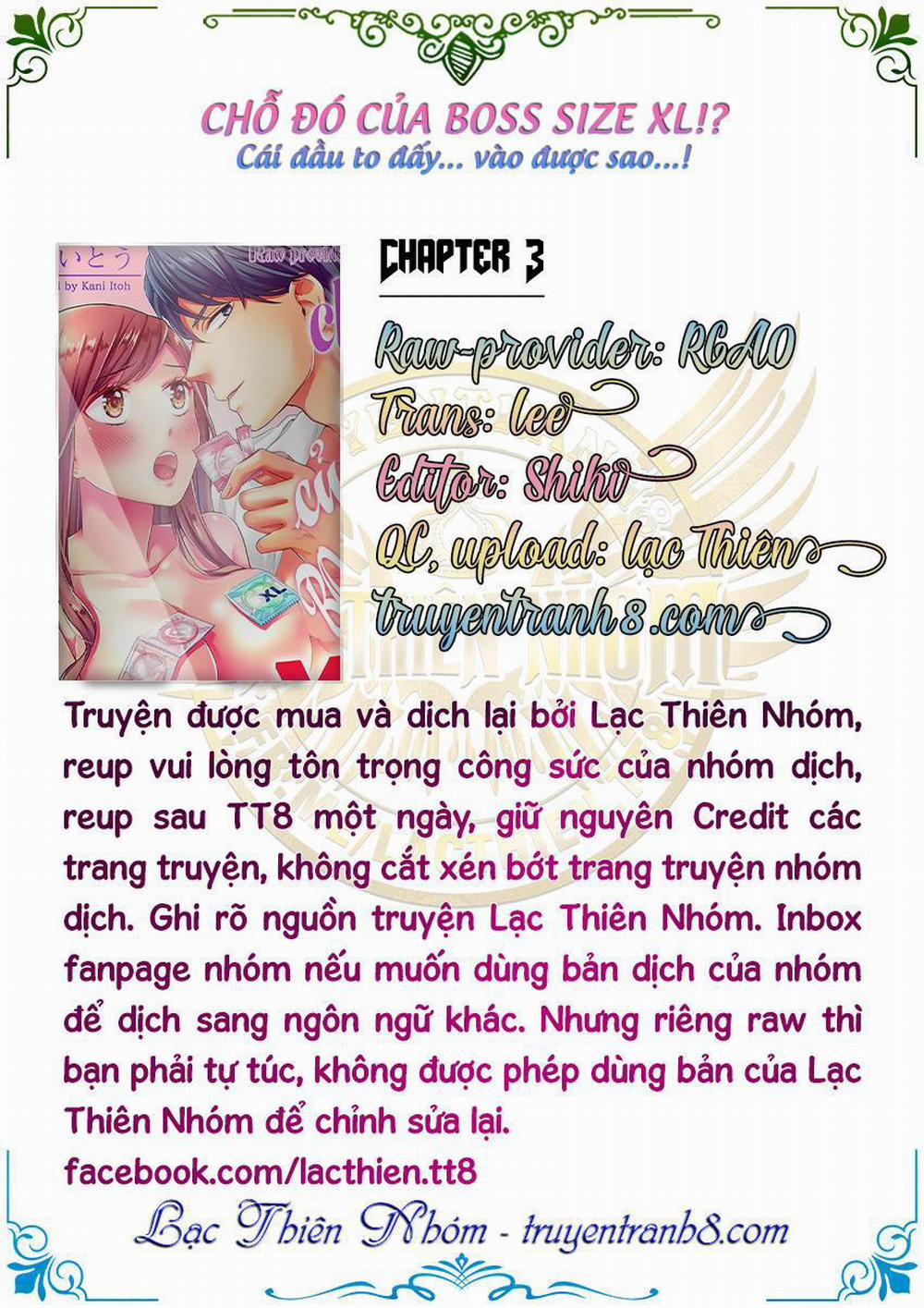 Chỗ Đó Của Boss Size XL!? 3 trang 2