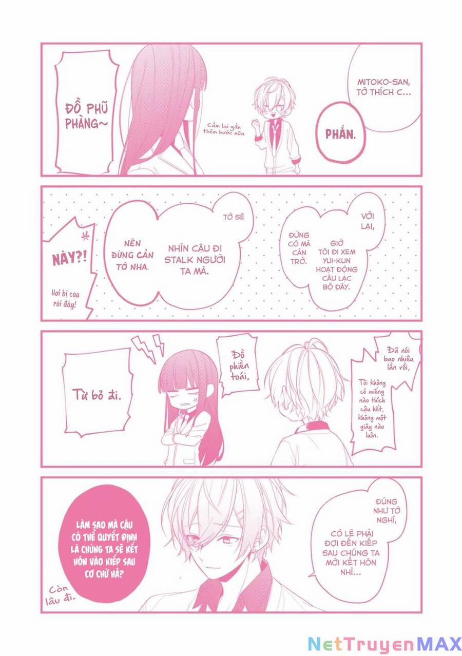 Cho Dù Tôi Có Chết, Tôi Cũng Sẽ Không Chọn Cậu 9 trang 28